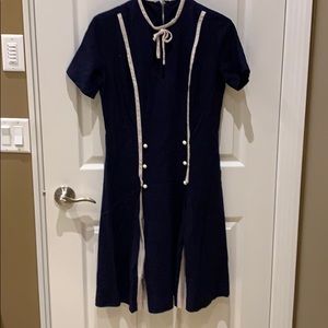 Navy Vintage dress